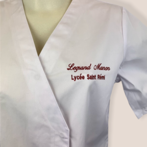 personnalisation veste médicale amiens